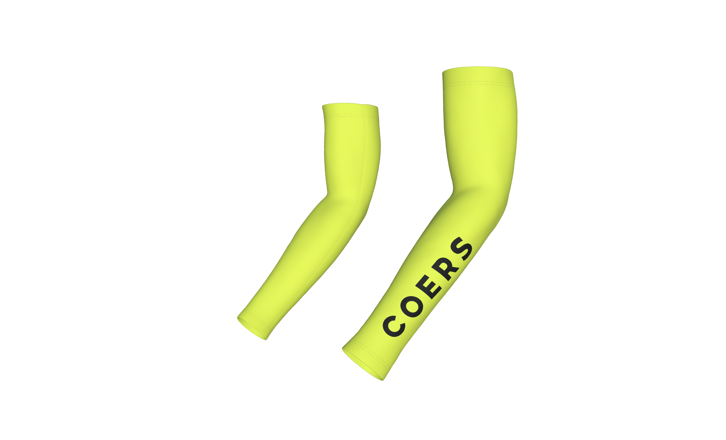 COERS Arm Warmers Fluo (Zwarte print)
